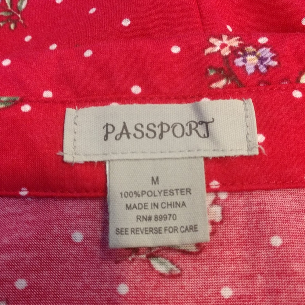 Passport Shirt Style Dress - Picture 4 of 4